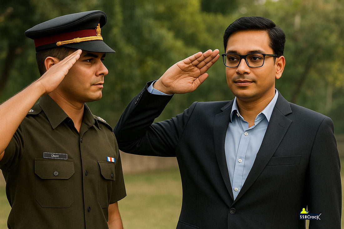 Can Indian Army Officers Salute in Civilian Clothing