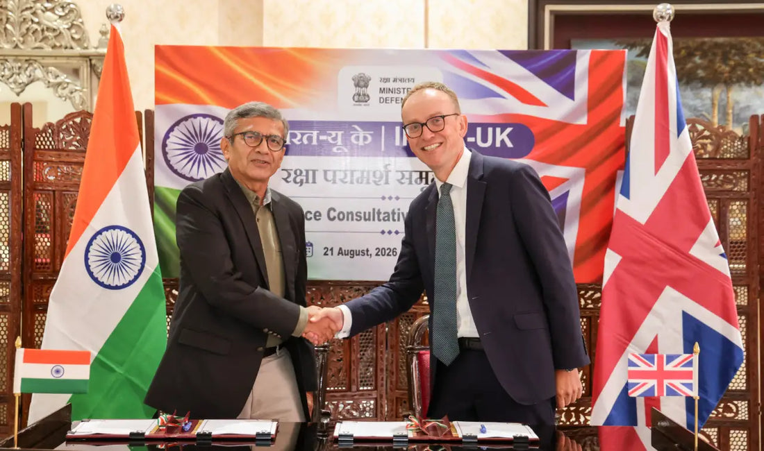 India, UK Hold 25th Defence Consultative Group Meeting in New Delhi to Boost Industrial Cooperation
