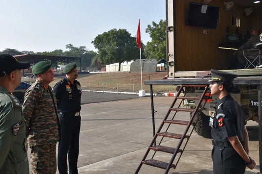 Lt Gen Dhiraj Seth Evaluates Advanced Military Aviation Innovations at Night Raiders Squadron