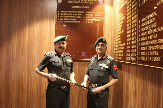 Maj Gen S Radhakrishanan Assumes Command of Army Institute of Cardio Thoracic Sciences, Pune