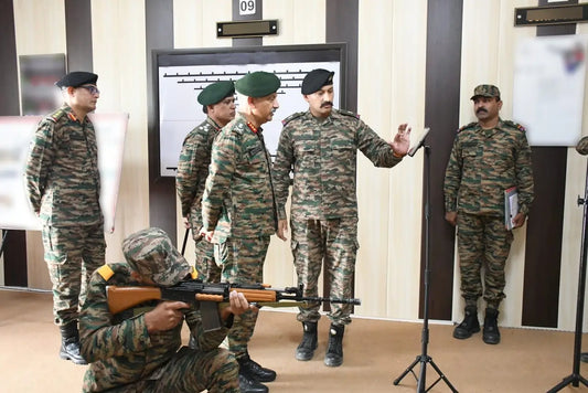 Sapta Shakti Command Chief Reviews Black Charger Brigade’s Combat Readiness and Technological Advancements