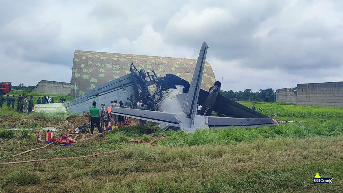 Fatal AN-32 Aircraft Crash Claims Lives of Five IAF Personnel at Jorhat Air Force Station