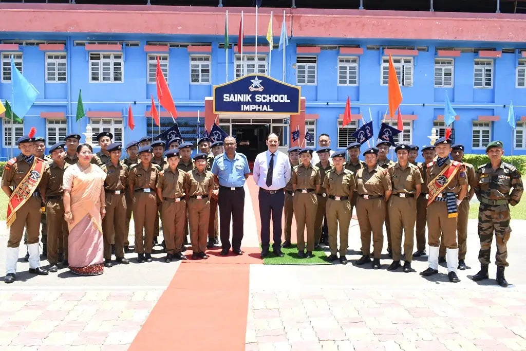 15 Cadets from Sainik School Imphal Successfully Clear NDA Exam