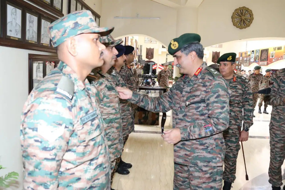 Lt Gen Rajesh Pushkar Evaluates Operational Readiness of Konark Corps on Western Front