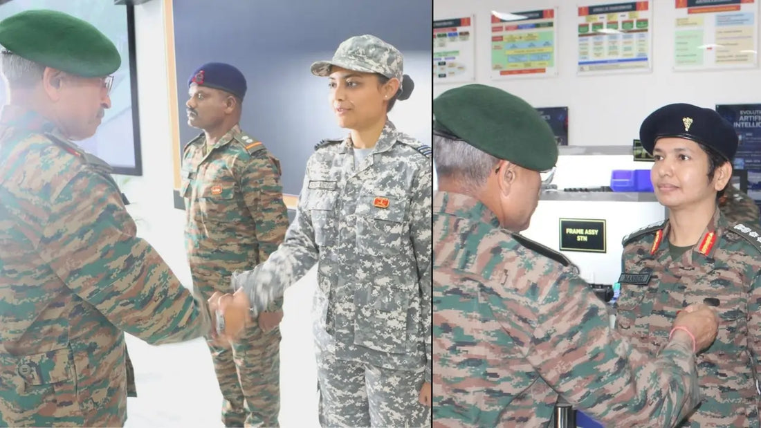 Lt Gen RC Tiwari Assesses Operational Readiness and Innovation at Trishakti Corps' FabLab Facilities