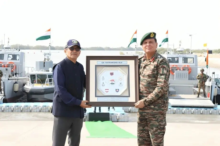 Defence Secretary and Southern Command Chief Oversee Conclusion of Exercise TATRAKSHA