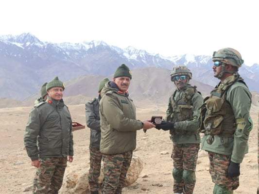 Lt Gen Hitesh Bhalla Assesses Ladakh High-Altitude Units' Combat Readiness