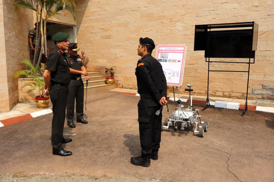 Lt Gen Dhiraj Seth Applauds ACC&S Ahilyanagar's Innovations in Drone and Autonomous Systems Training