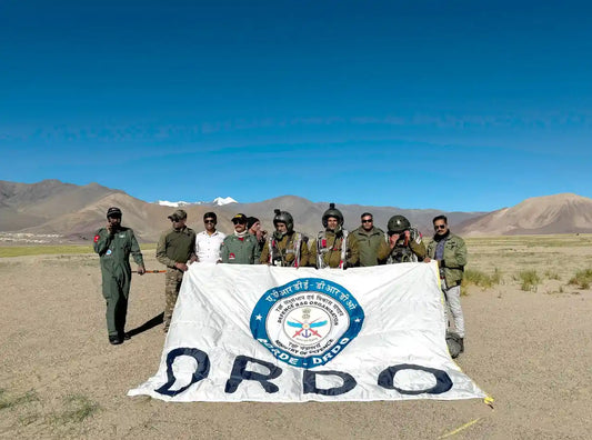 DRDO Successfully Tests Indigenous Combat Parachute System at 22,000 Feet in Ladakh