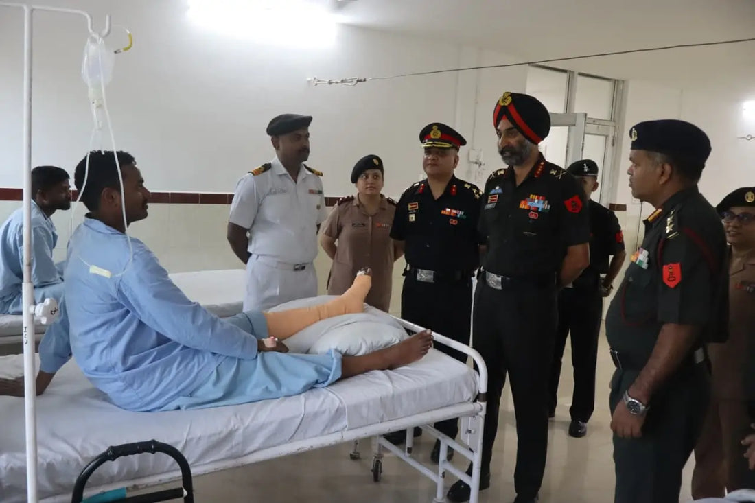 Lt Gen Harbinder Singh Vandra Evaluates Training and Infrastructure Upgrades at Gopalpur Military Station