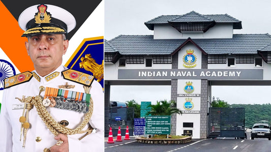 Vice Admiral Manish Chadha Assumes Command of Indian Naval Academy