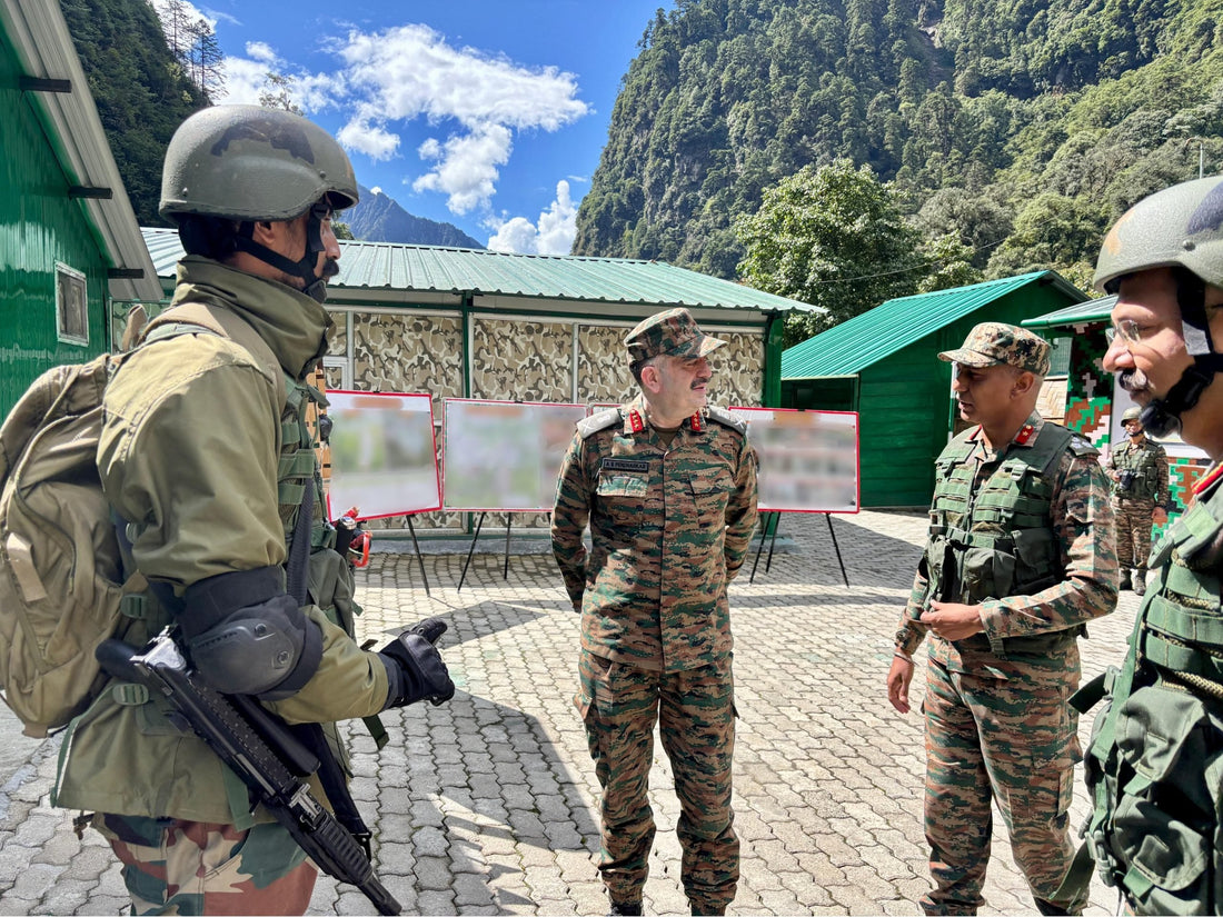 Lt Gen Abhijit S Pendharkar Assesses Operational Preparedness in Arunachal Pradesh