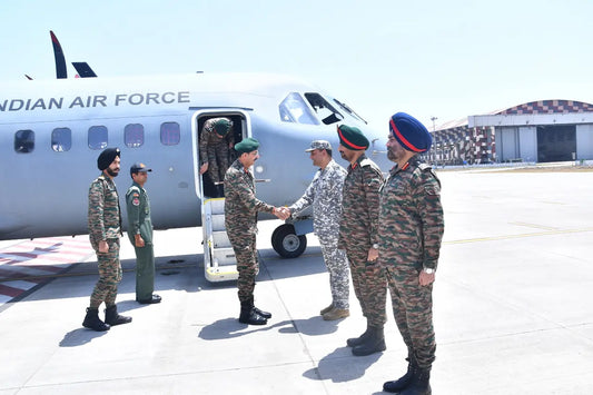 Lt Gen Devendra Sharma Evaluates Operational Readiness at Vadodara Air Force Station