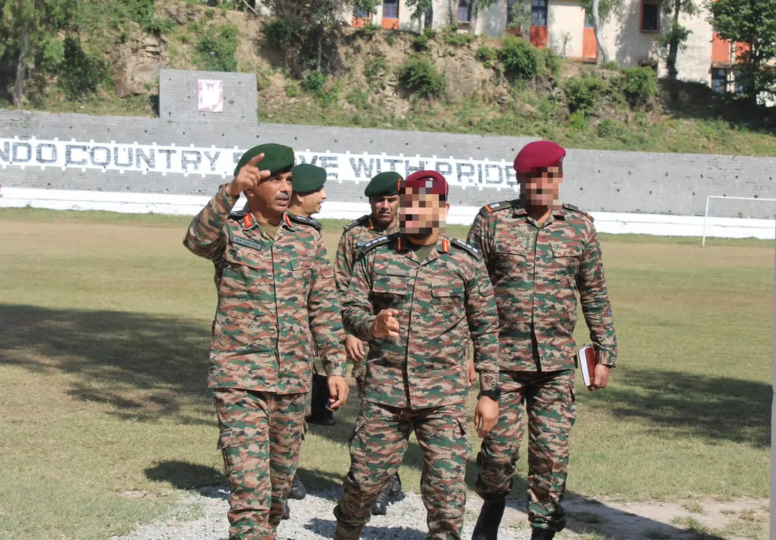 Lt Gen Manoj Kumar Katiyar Inspects Combat Readiness and Educational Initiatives at Nahan Military Station