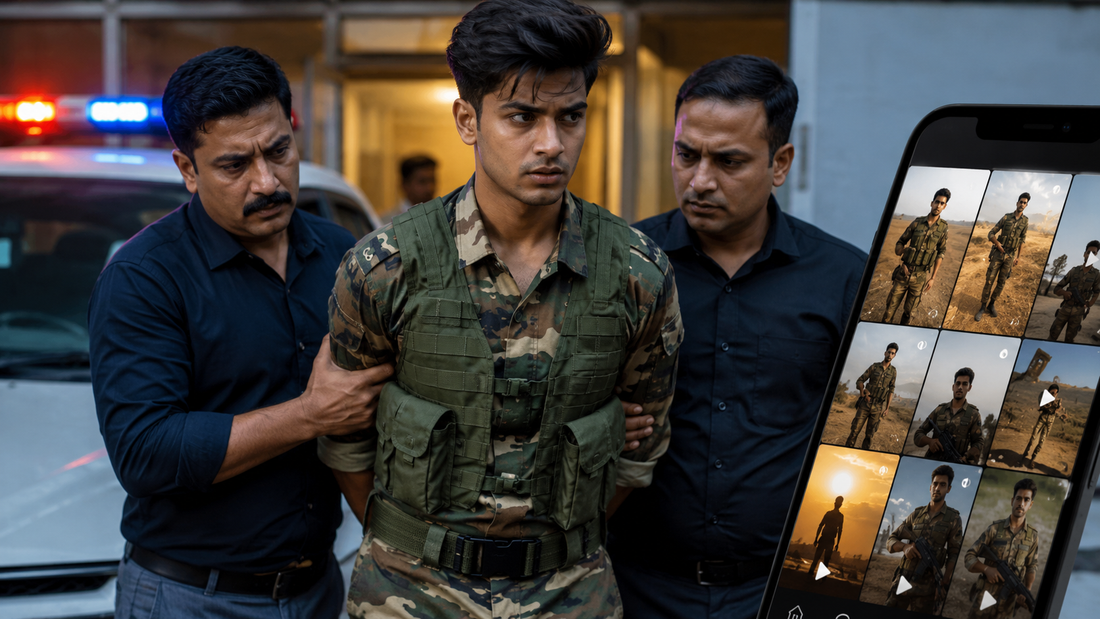 Rajasthan Man Arrested for Allegedly Impersonating Rajputana Rifles Jawan on Social Media