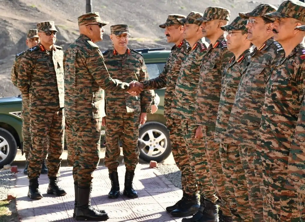 Lt Gen Pratik Sharma Assesses Operational Readiness in Ladakh, Launches Adventure Expedition