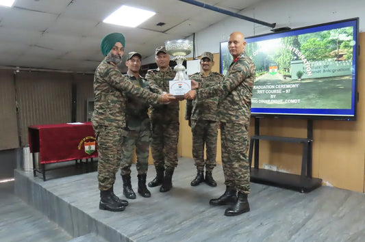 Indian Army Religious Teachers Graduate in Passing Out Parade at National Integration Institute