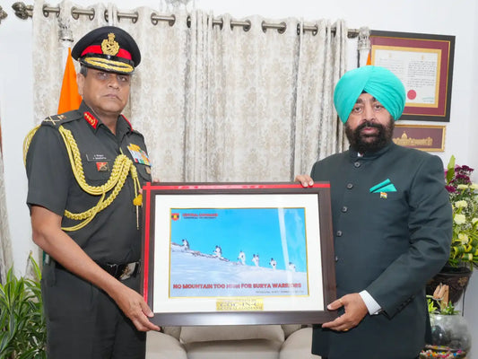 Uttarakhand Governor and Central Command Chief Discuss National Security and Veteran Welfare