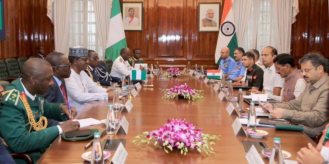 India and Nigeria Strengthen Defence Ties in New Delhi Discussion