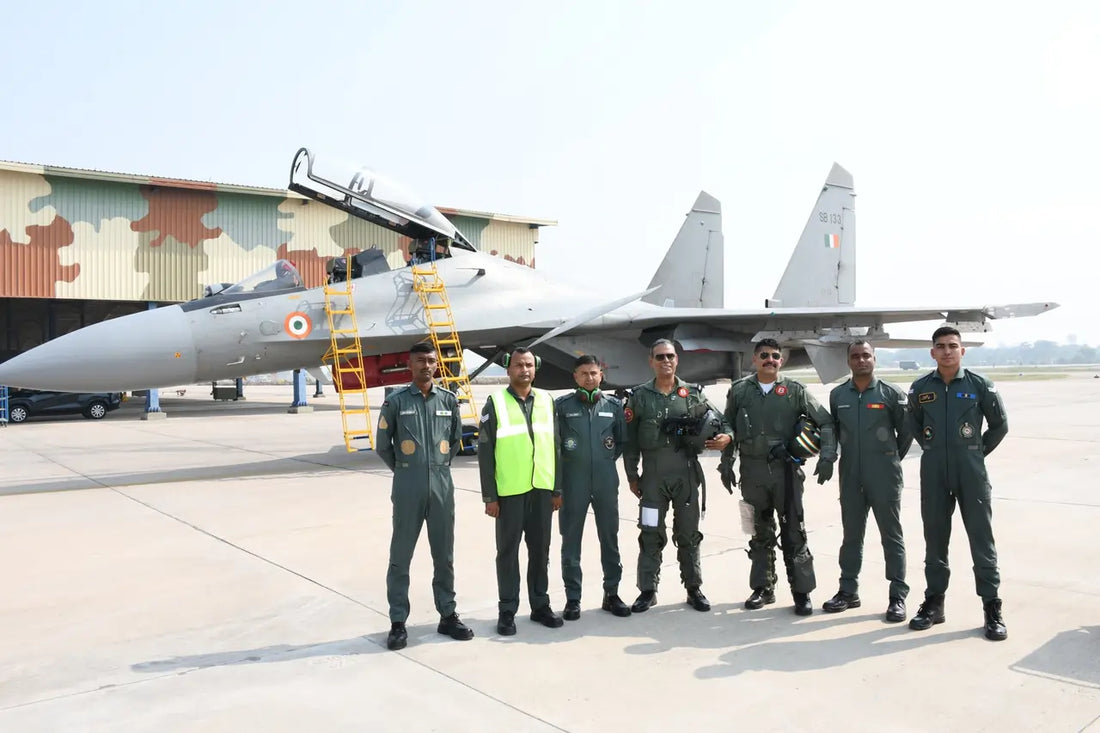 Air Marshal JS Mann Commends Flying Lances Squadron on Operational Excellence During Visit