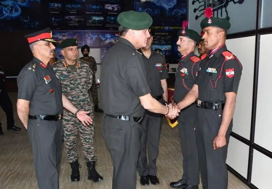 Lt Gen Dhiraj Seth Reviews Training Advancements at Mahar Regimental Centre