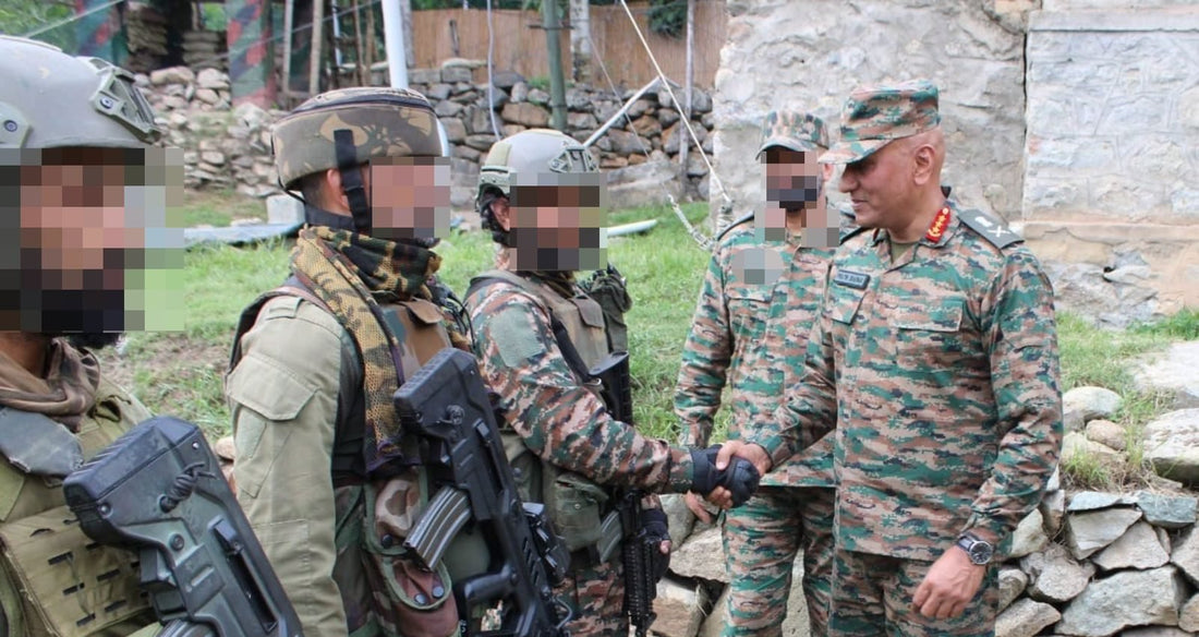 Lt Gen Pratik Sharma Lauds Troops for Successful Elimination of Key Terrorists in Kashmir Operation Mahadev
