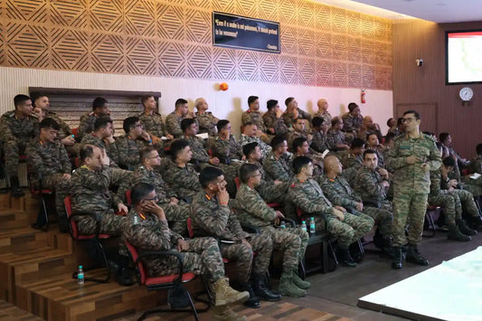 Higher Command Course Officers Gain Operational Insights at White Knight Corps Headquarters