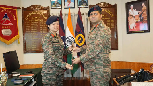 Colonel Shikha Bhadauria Assumes Command of 32 BRTF in BRO's Project BEACON Effort