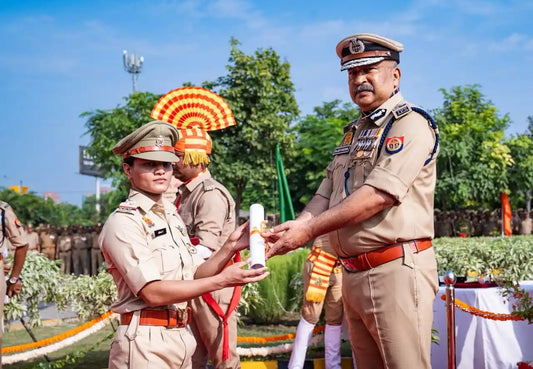 UP Police Sub-Inspector Asmita Dey Receives DGP Commendation Disc (Gold) for Sporting Excellence