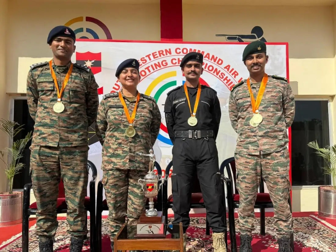Dot On Target Division Triumphs at Sapta Shakti Command Shooting Championship 2025–26