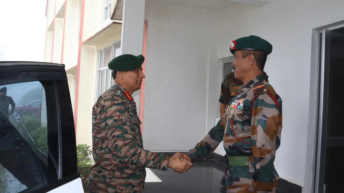 Lt Gen Girish Kalia Assesses Operational Readiness of Assam Rifles on Indo-Myanmar Border