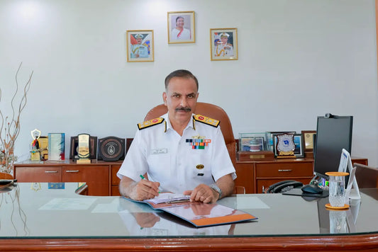 Vice Admiral Ankur Sharma Takes Helm as Director General Naval Projects in Mumbai