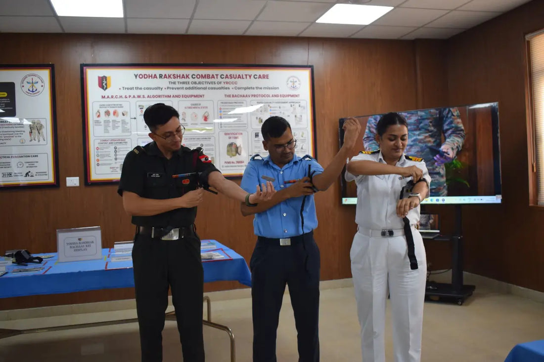 Completion of 'Yodha Rakshak' Combat Casualty Care Training Capsule at AMC Centre and College