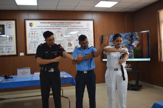 Completion of 'Yodha Rakshak' Combat Casualty Care Training Capsule at AMC Centre and College