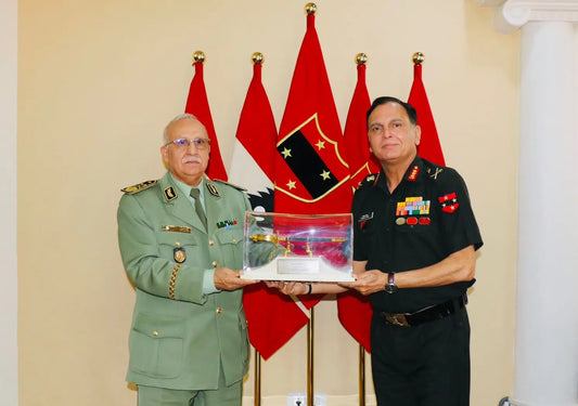 Lt Gen Dhiraj Seth Engages with Algerian Delegation to Enhance India-Algeria Defence Cooperation