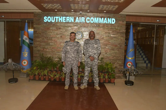 Air Marshal Mishra Assesses Operational Collaboration at Southern Air Command