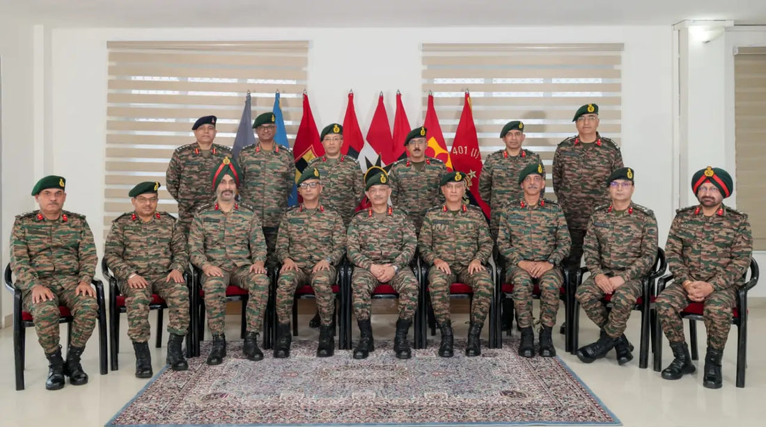 Lt Gen Pushpendra Singh Assesses Rising Star Corps' Operational Readiness