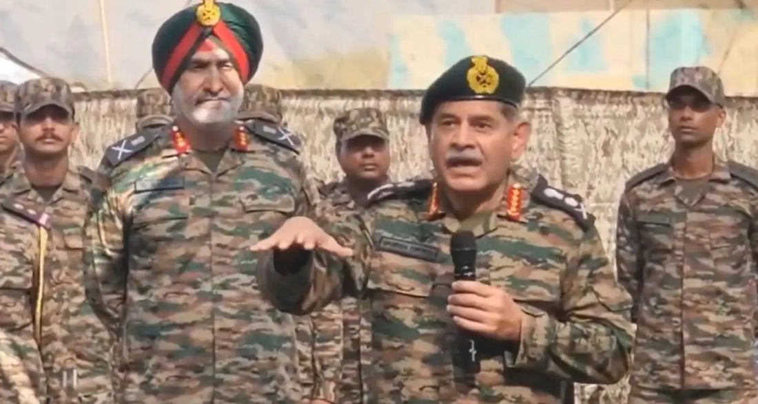 India Warns Pakistan: End Terror Support or Face Severe Consequences, Says Army Chief