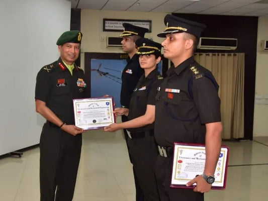 Major Mudit Gupta Leads ATC-35 Course Graduates at MCEME Secunderabad Ceremony