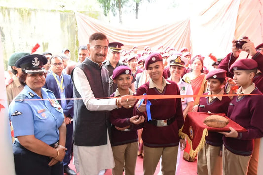 Sanjay Seth Inaugurates Bachendri Girls’ Hostel at Sainik School Ghorakhal
