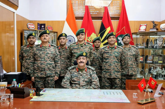 Lt Gen Sanjay Malik Transfers Command of Headquarters 101 Area in Shillong Ceremony