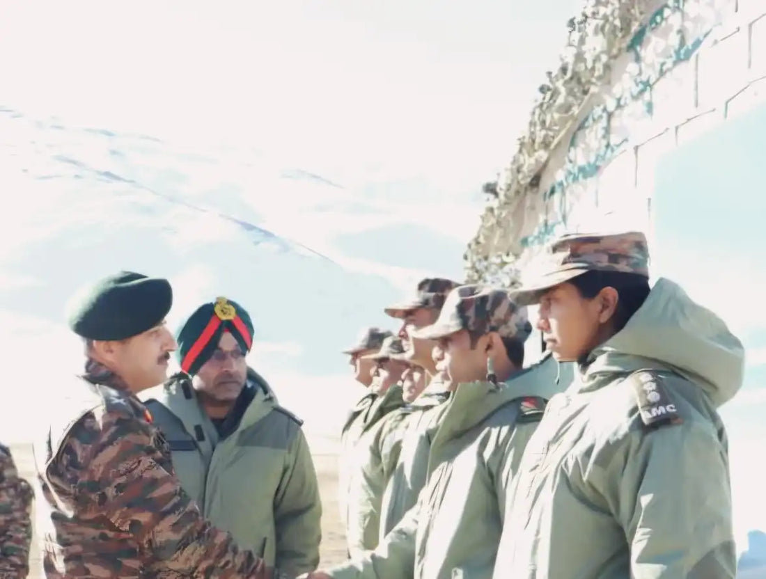 Lt Gen Manraj Singh Mann Assesses Operational Readiness in North Sikkim