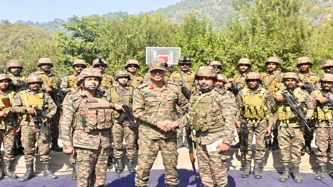 Lt Gen Prasanna Kishore Mishra Assesses Security and Operational Preparedness in Rajouri Sector