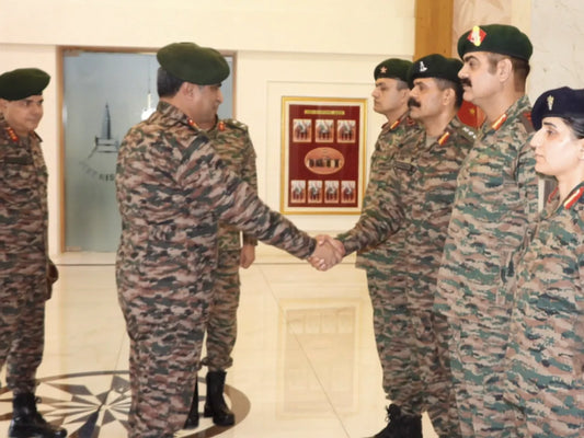 Lt Gen Rajesh Pushkar Evaluates Golden Katar Division's Operational and Humanitarian Readiness