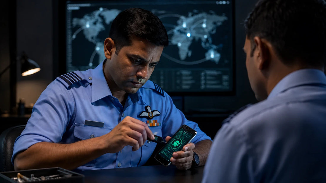 IAF Wing Commander Accused of Planting Spyware in Espionage Linked to Pakistani Intelligence