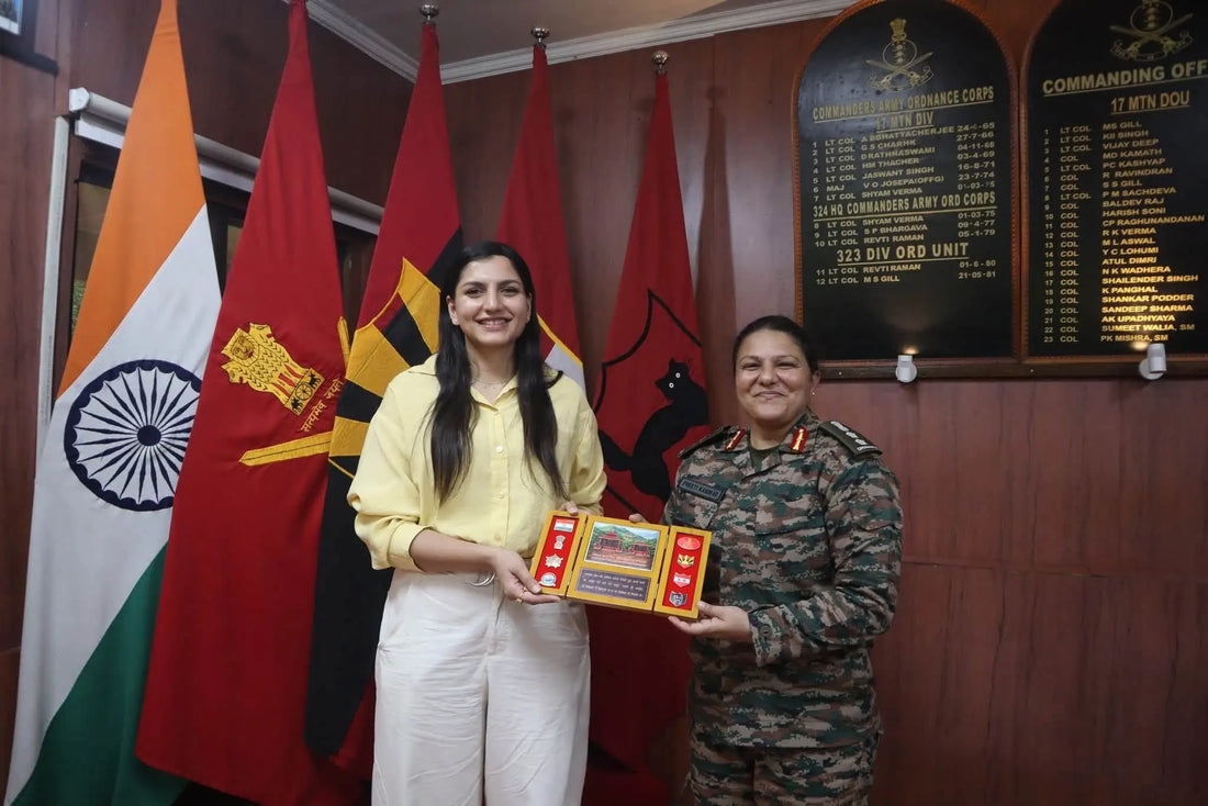 Pakyong DC Pari Bishnoi Honors Fallen Soldiers, Discusses Sikkim Prerna Sthal Enhancement with Indian Army
