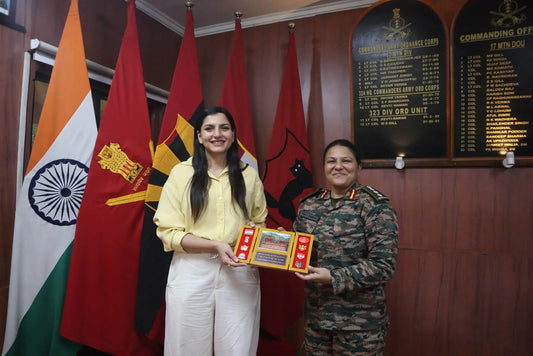 Pakyong DC Pari Bishnoi Honors Fallen Soldiers, Discusses Sikkim Prerna Sthal Enhancement with Indian Army