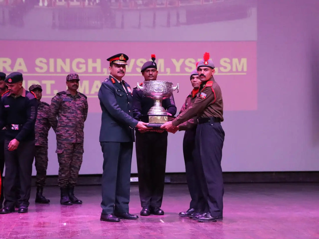 Indian Military Academy Honors Top Cadets in Prize Distribution Ceremony