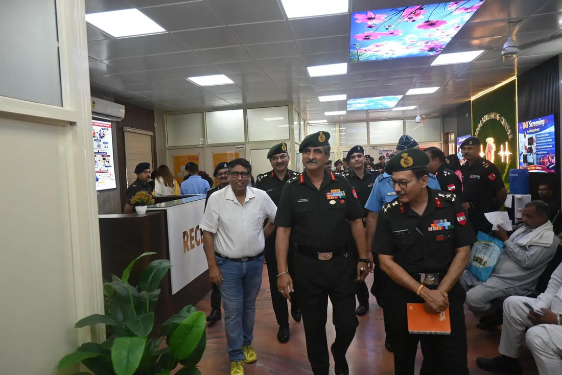 Lt Gen Pushkar Unveils Enhanced Cardiac Screening Facility at Ambala Military Hospital