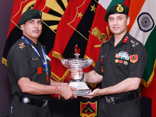 Subedar Govind Ram Mahala Excelled at Potential Subedar Major Course, Honored as Best Student